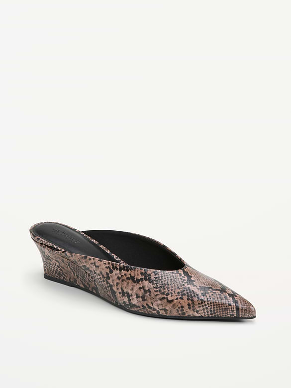 Pointed-Toe Mules for Women