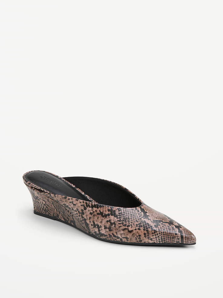 Image number 1 showing, Pointed-Toe Mules for Women
