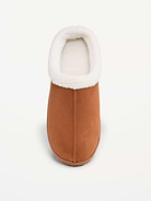 Image 2 of 4, Faux-Suede Clog Slippers for Men