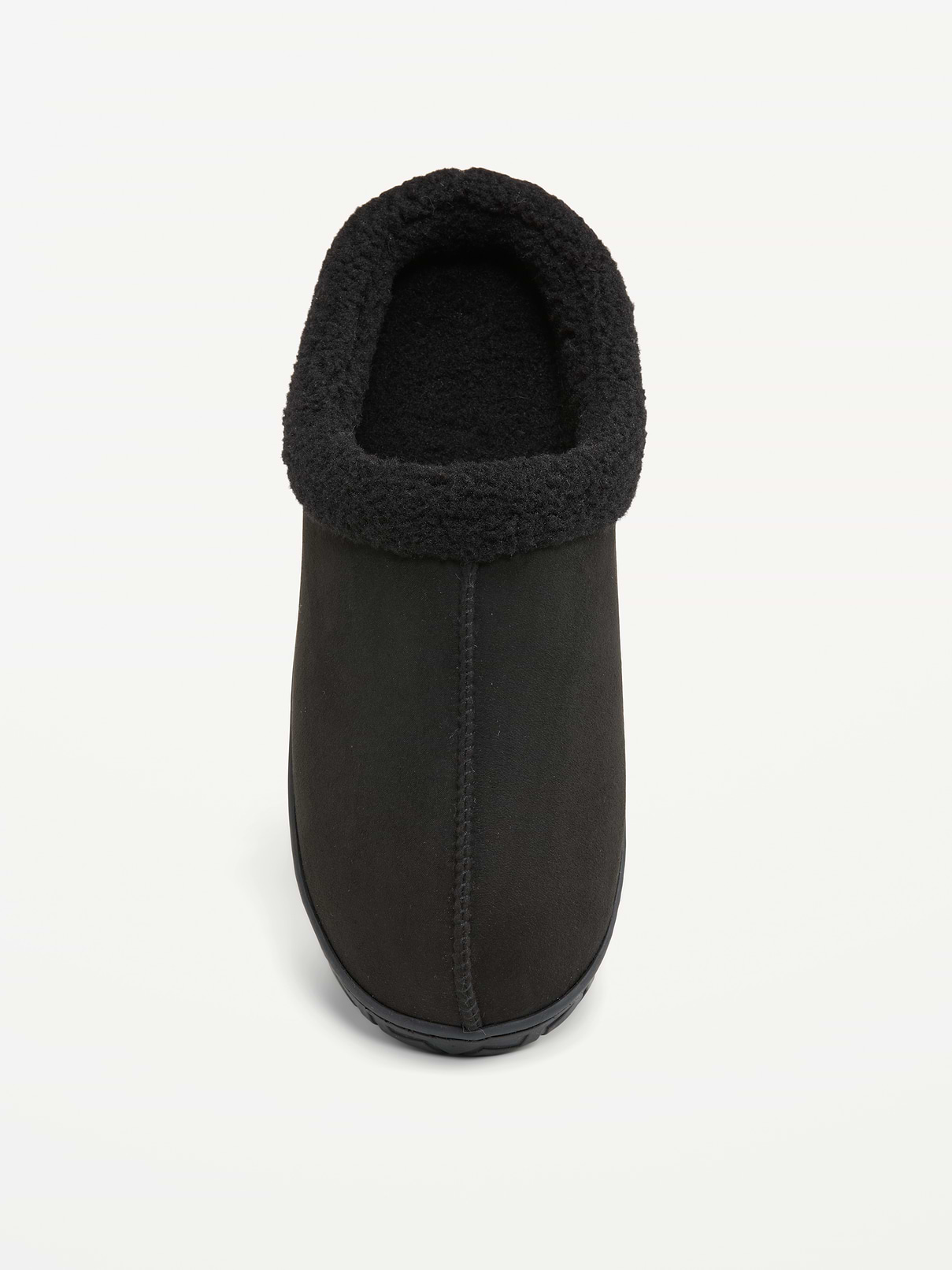 Image 2 of 4, Faux-Suede Clog Slippers for Men