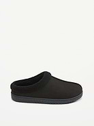 Image 3 of 4, Faux-Suede Clog Slippers for Men