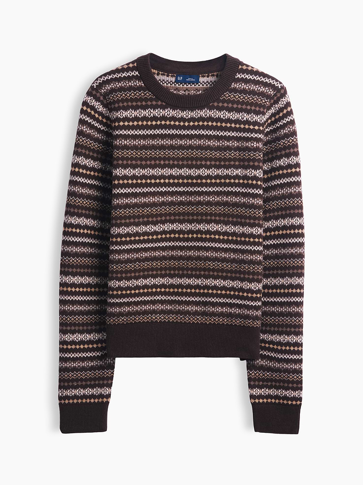 Image 5 of 5, CashSoft Crew Sweater