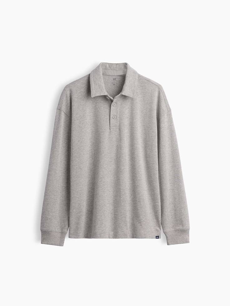 Image number 2 showing, Kids Heavyweight Relaxed Polo Shirt