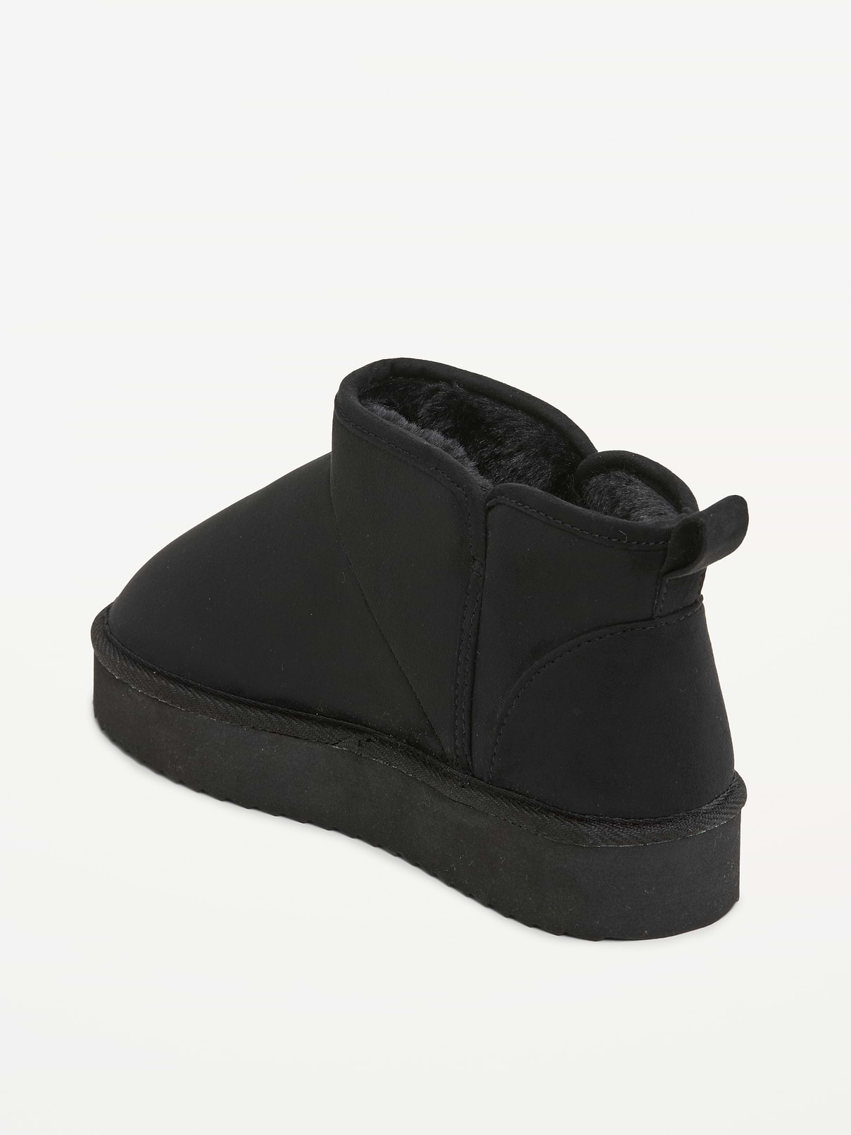 Image 4 of 4, Faux-Suede Booties for Girls
