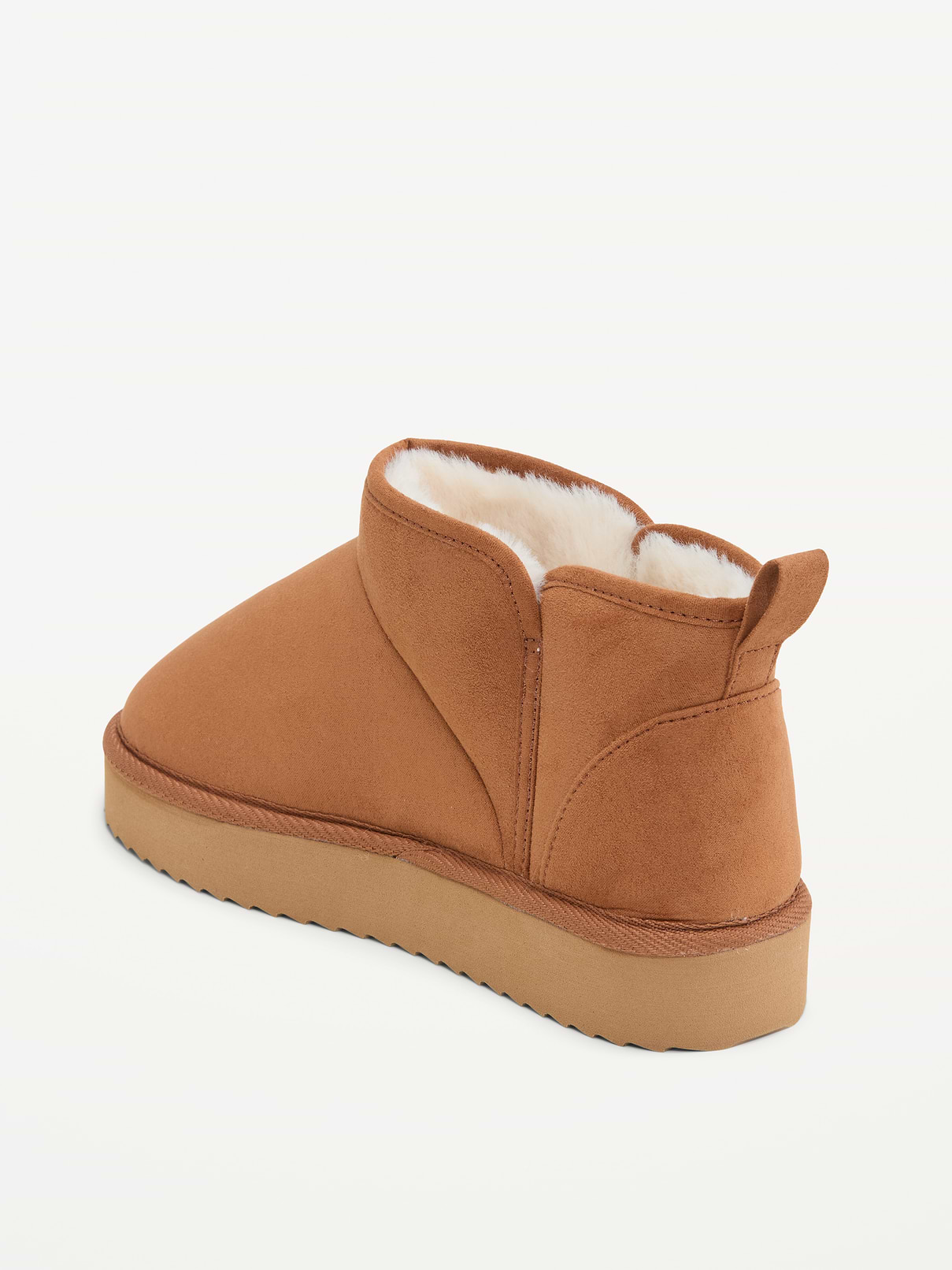 Image 4 of 4, Faux-Suede Booties for Girls