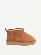 Image 3 of 4, Faux-Suede Booties for Girls