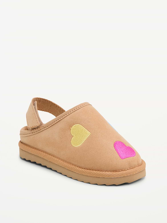 Faux-Suede Clogs for Toddler Girls