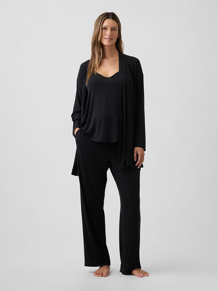 Image number 1 showing, Maternity Softest Modal 3-Piece Set