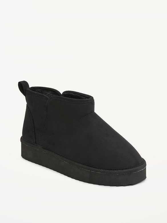 Faux-Suede Booties for Girls