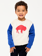 Image number 1 showing, Buffalo Bills Oversized Crew-Neck Sweatshirt for Toddler Boys