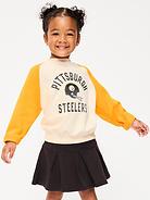 Image number 1 showing, Pittsburgh Steelers Crew-Neck Sweatshirt for Toddler Girls