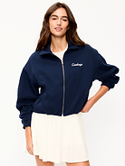 Image number 1 showing, Dallas Cowboys Oversized Fleece Bomber Jacket for Women