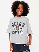 Image number 1 showing, Chicago Bears Oversized Boxy Graphic T-Shirt for Boys