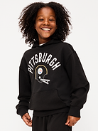 Image number 1 showing, Pittsburgh Steelers Oversized Pullover Hoodie for Boys