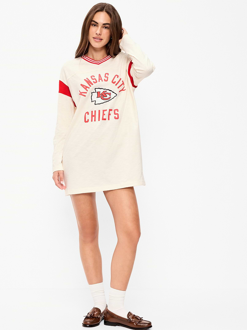 chiefs jersey dress Kansas City Oversized Mini Football for Women Kansas city chiefs