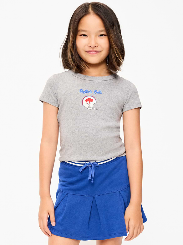 Buffalo Bills Fitted Graphic T-Shirt for Girls