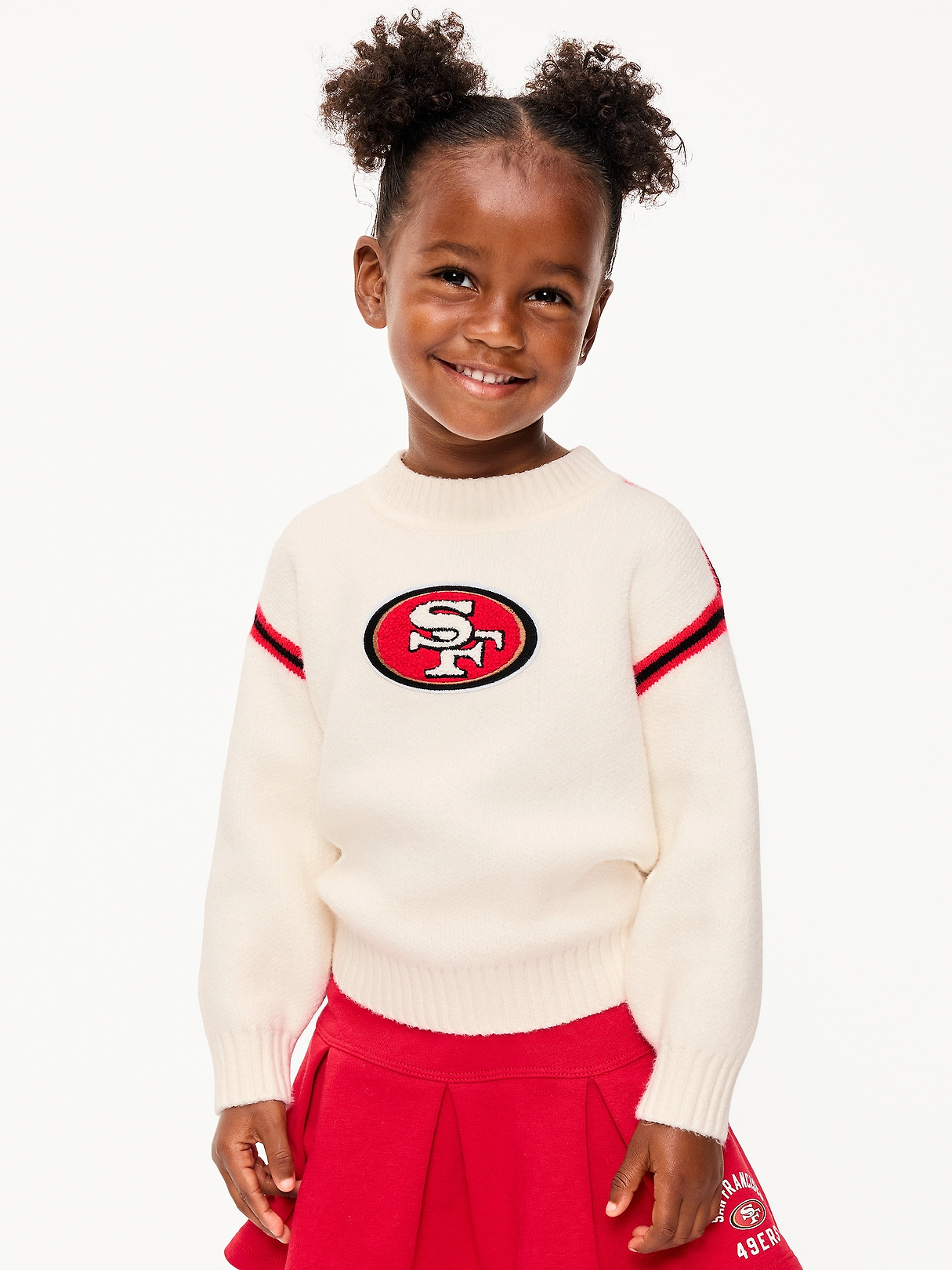 San Francisco 49ers Crew-Neck Sweater for Toddler Girls | Old Navy