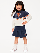 Image number 1 showing, Chicago Bears French Terry Pleated Skort for Toddler Girls