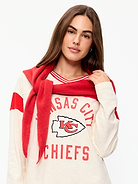 Image number 3 showing, Kansas City Chiefs Oversized Mini Football Dress for Women