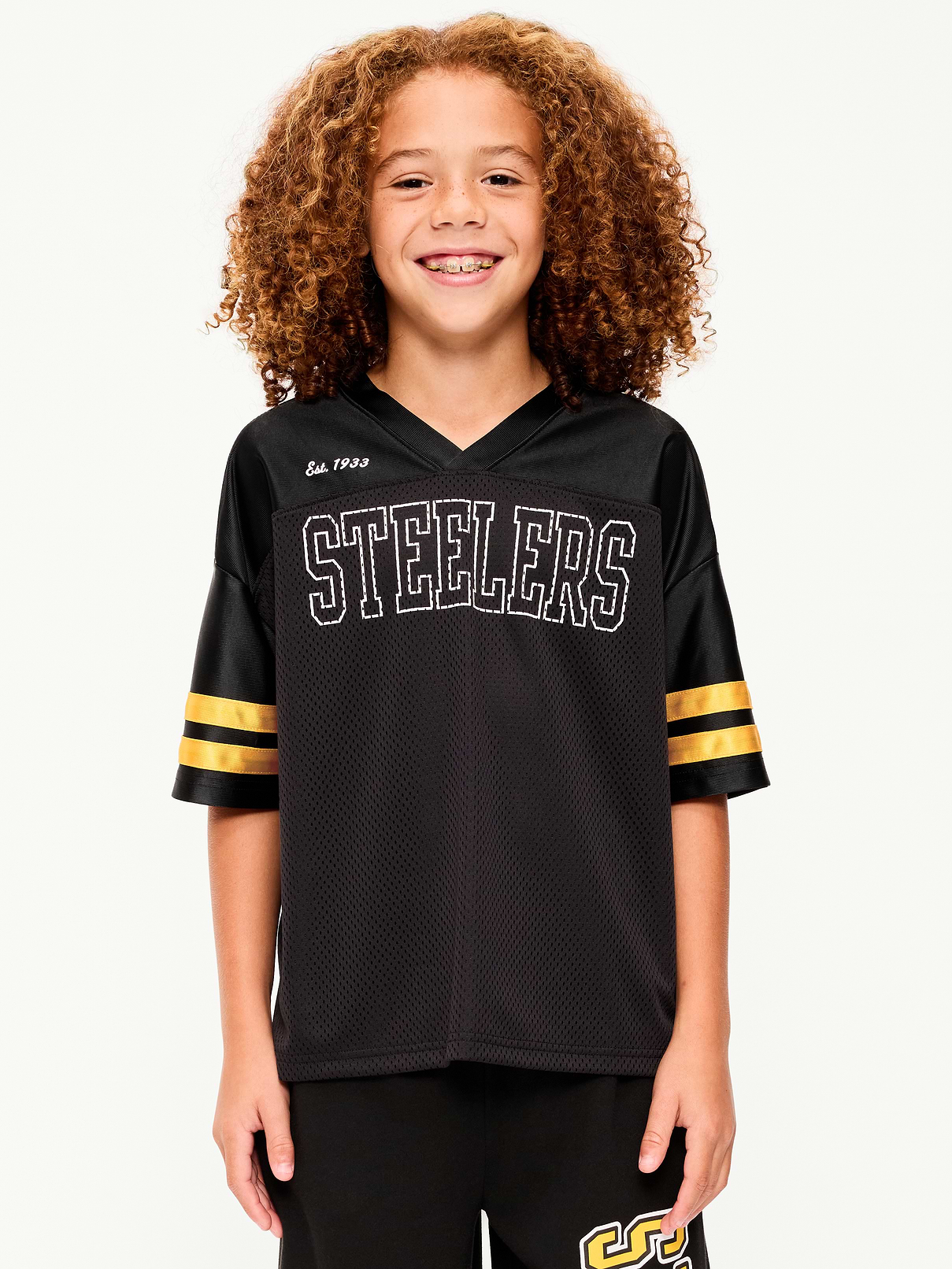 Image number 1 showing, Pittsburgh Steelers Lifestyle Jersey T-Shirt for Boys