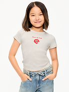 Image number 1 showing, Kansas City Chiefs Fitted Graphic T-Shirt for Girls