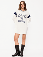 Image number 1 showing, Dallas Cowboys Oversized Mini Football Dress for Women