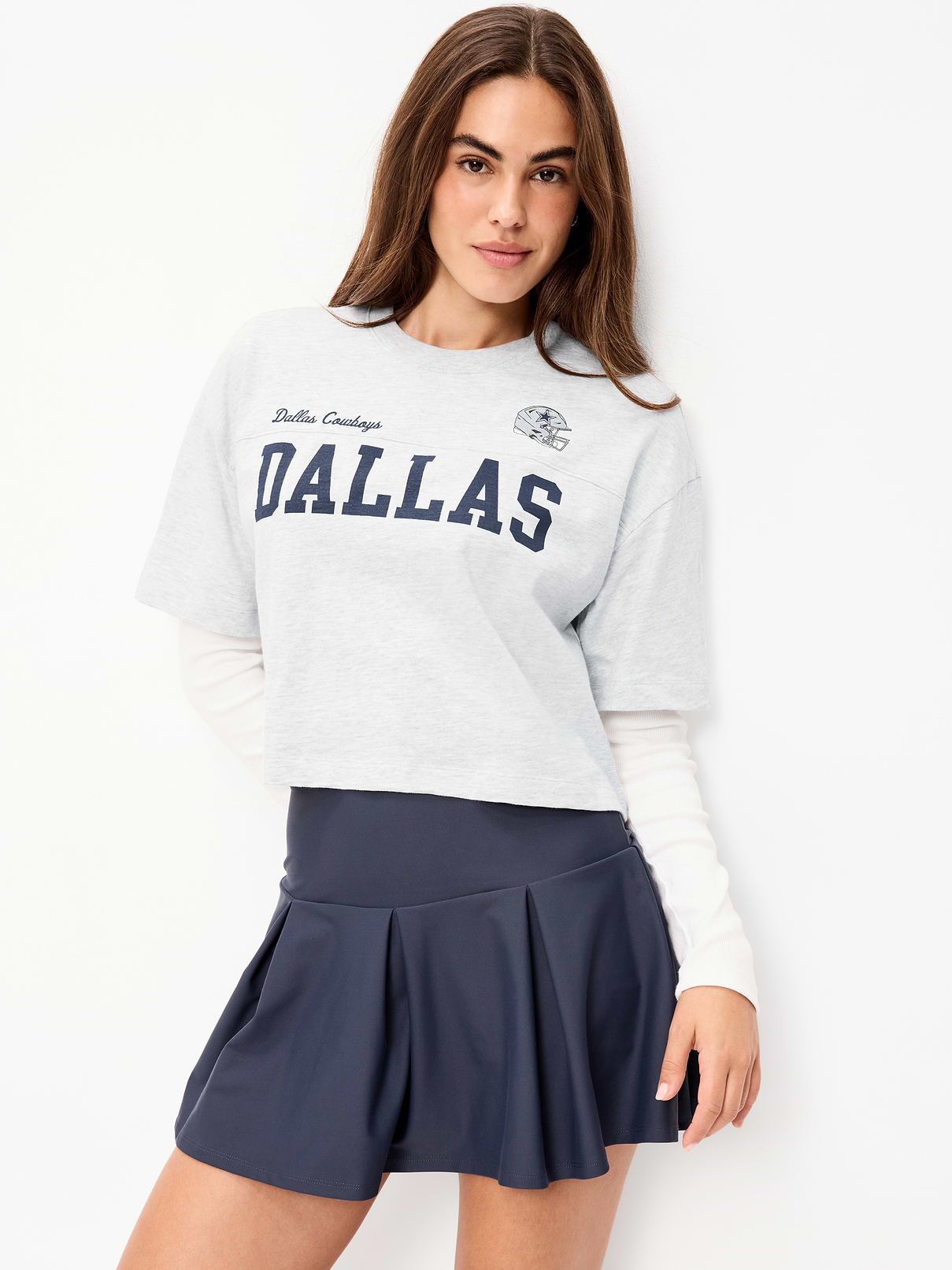 Image number 3 showing, Dallas Cowboys Vintage Oversized T-Shirt for Women