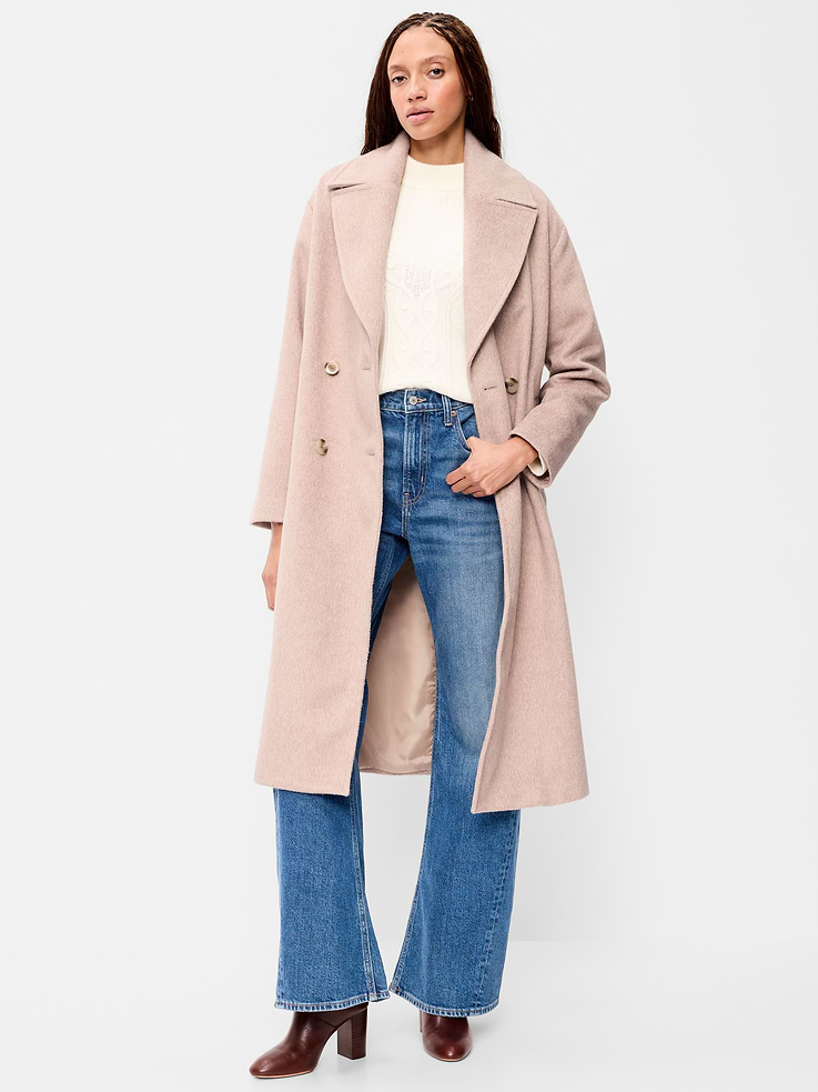 Image 1 of 6, spread collar, long sleeves, button front, Product #904893