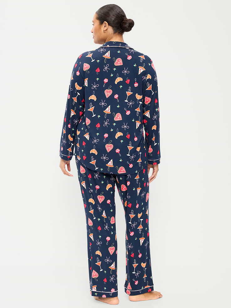 Image 7 de 7, Ensemble pantalon en tricot de jersey Grasse matinée