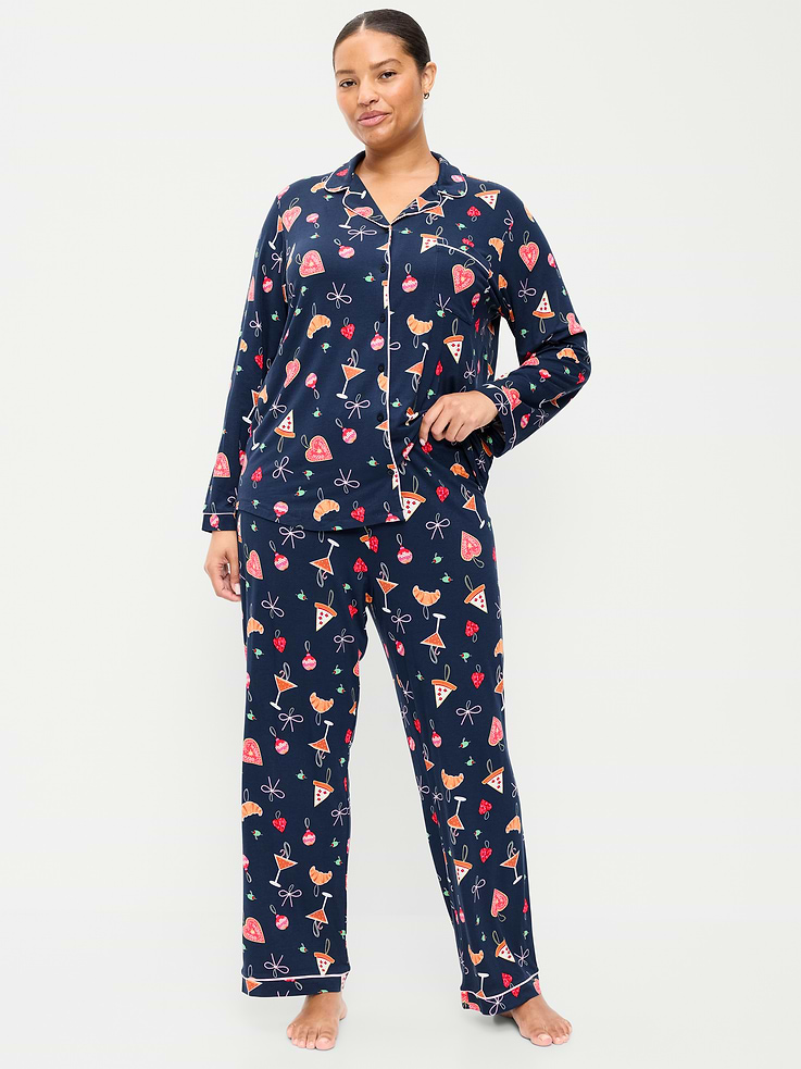 Image 6 de 7, Ensemble pantalon en tricot de jersey Grasse matinée