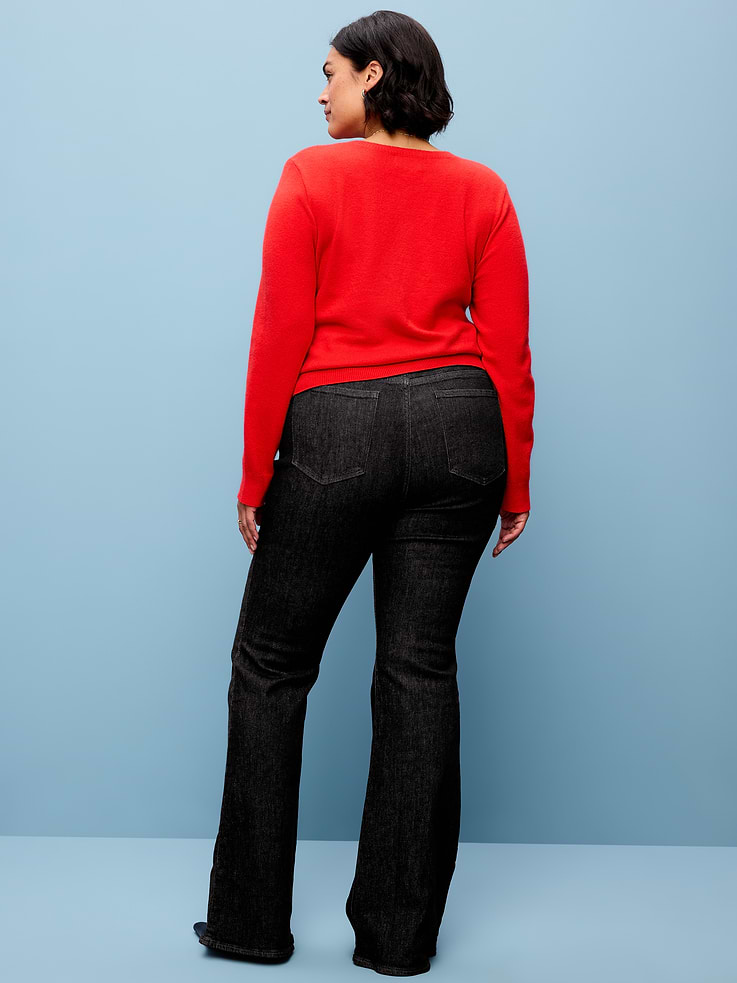 Image 10 of 10, High-Waisted Flare Jeans