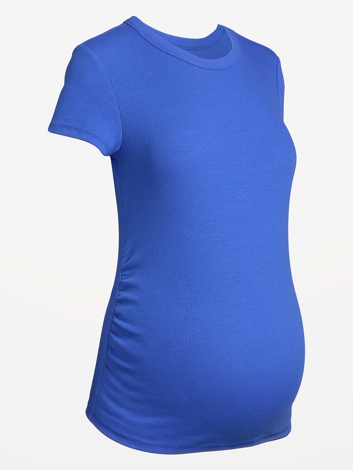 Image 2 de 2, T-shirt ajusté à manches courtes de maternité
