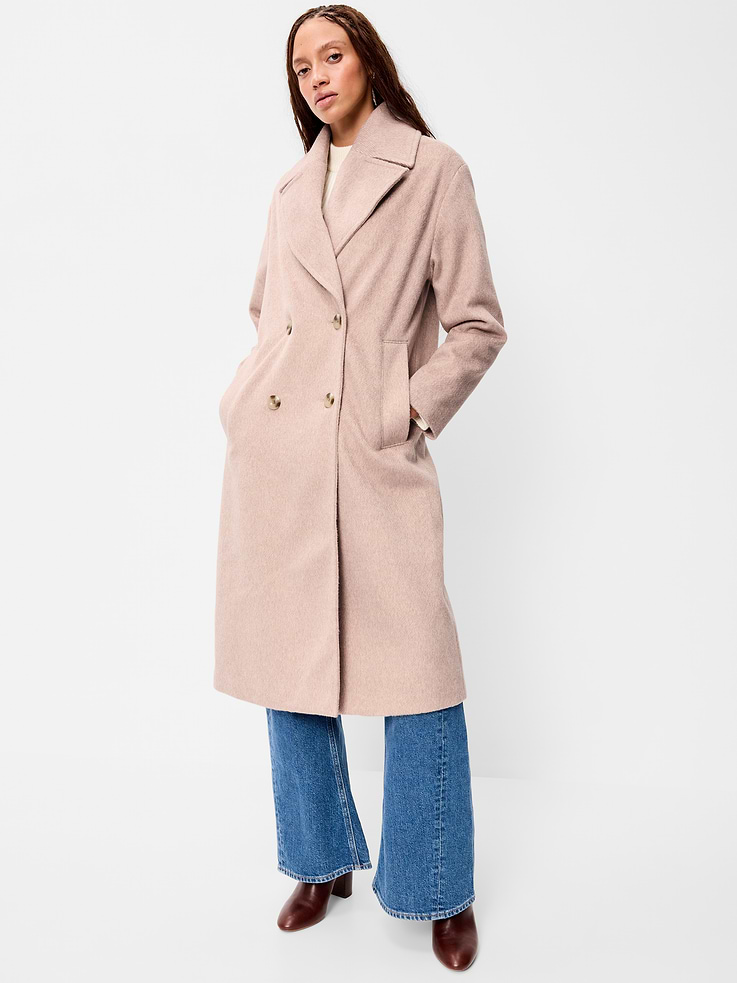 Image 5 of 6, Oversized Longline Overcoat