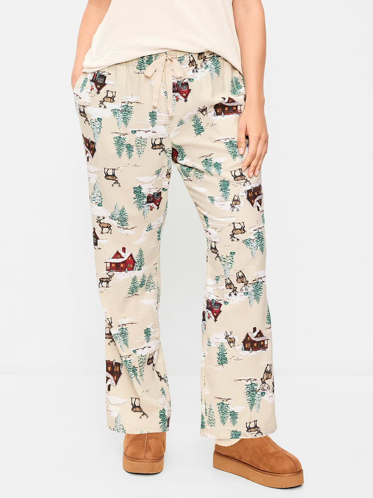 Image number 5 showing, Flannel Pajama Pants for Women