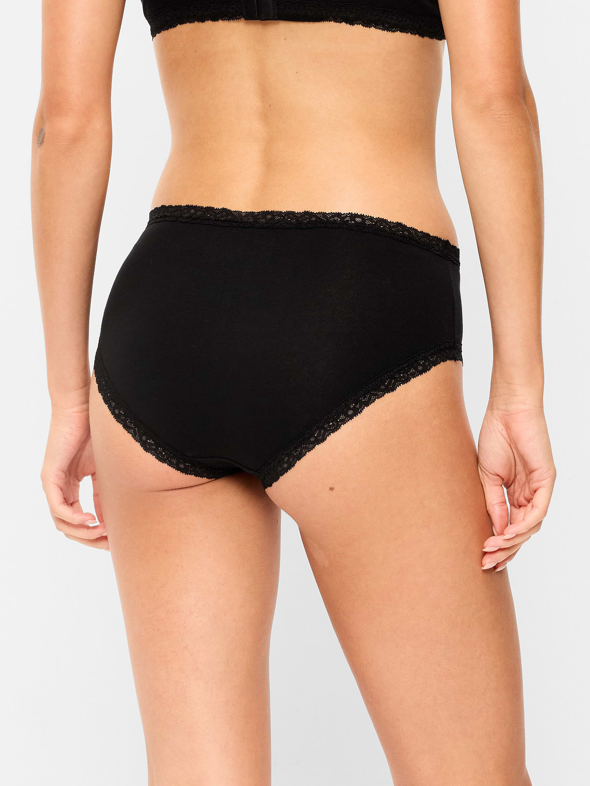 Image 2 of 4, Lace-Trim Hipster Underwear
