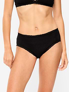 Image 1 of 4, elastic waist, elastic leg openings, lace trim, Product #906185