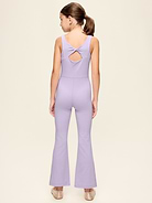 Image number 2 showing, Sleeveless PowerChill Twist-Back Jumpsuit for Girls
