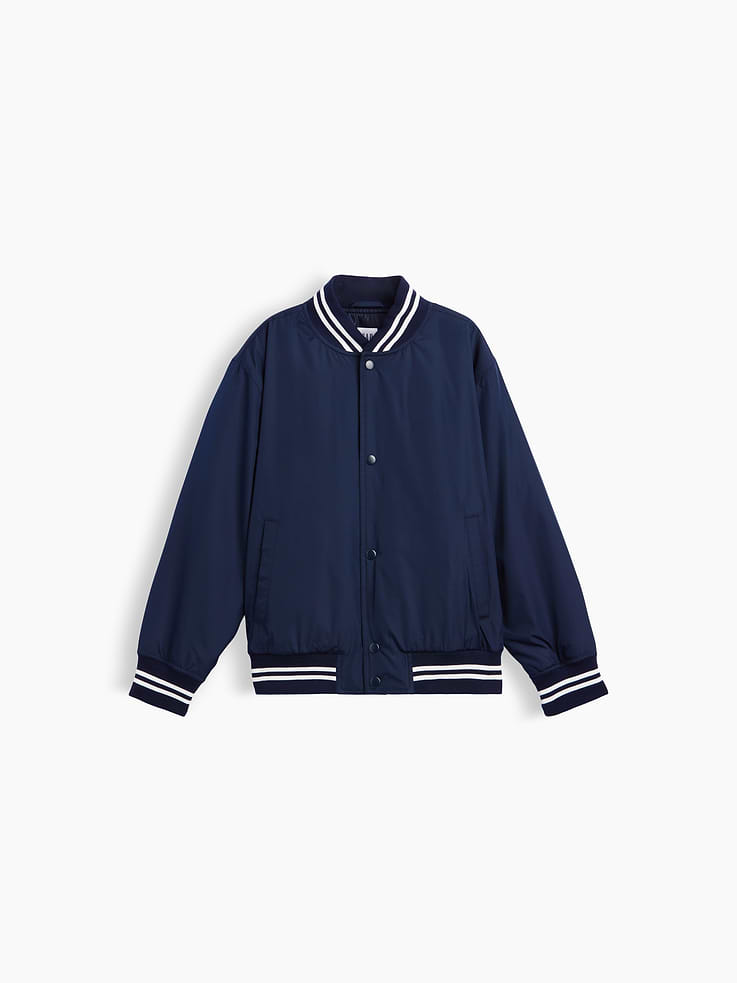 Image 2 of 4, Kids Relaxed Varsity Jacket