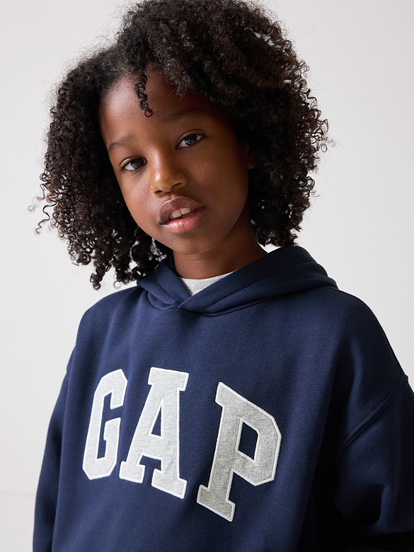 Kids Relaxed Gap Logo Hoodie
