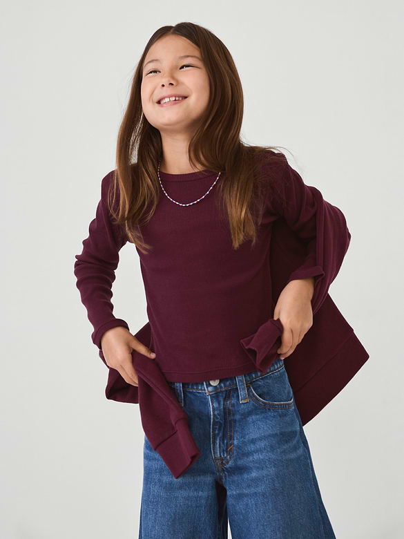 Kids Ribbed T-Shirt