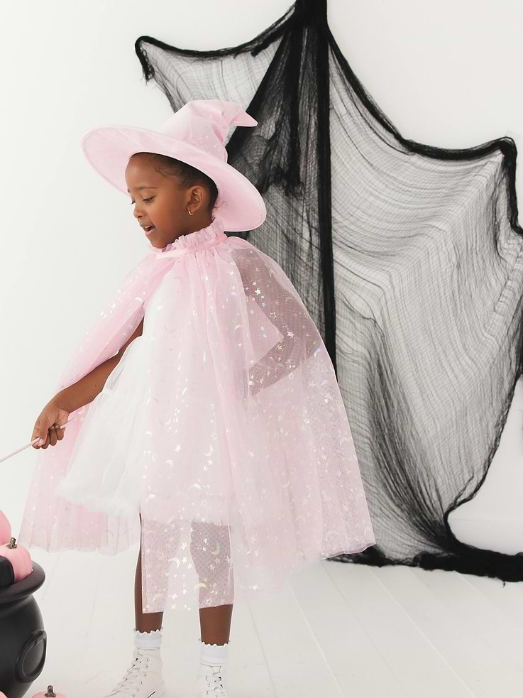 Image number 3 showing, Sweet Wink Pink Witch Dress Up Kit