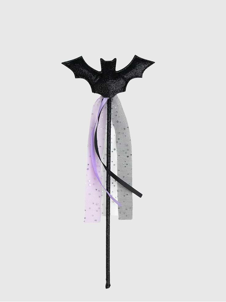 Image number 1 showing, Sweet Wink Glitter Bat Halloween Wand