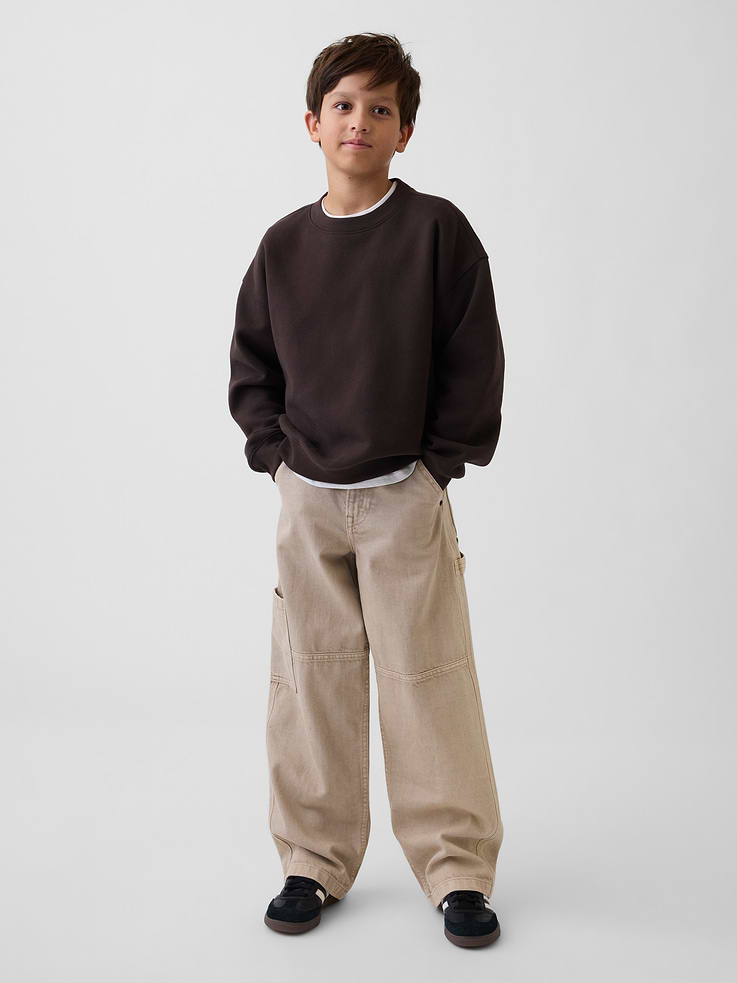 Image 3 of 5, Kids VintageSoft Relaxed Sweatshirt