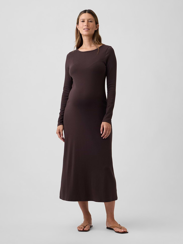 Image number 1 showing, Maternity Modern T-Shirt Dress