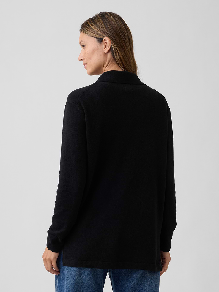 Image number 2 showing, Maternity CashSoft Polo Cardigan