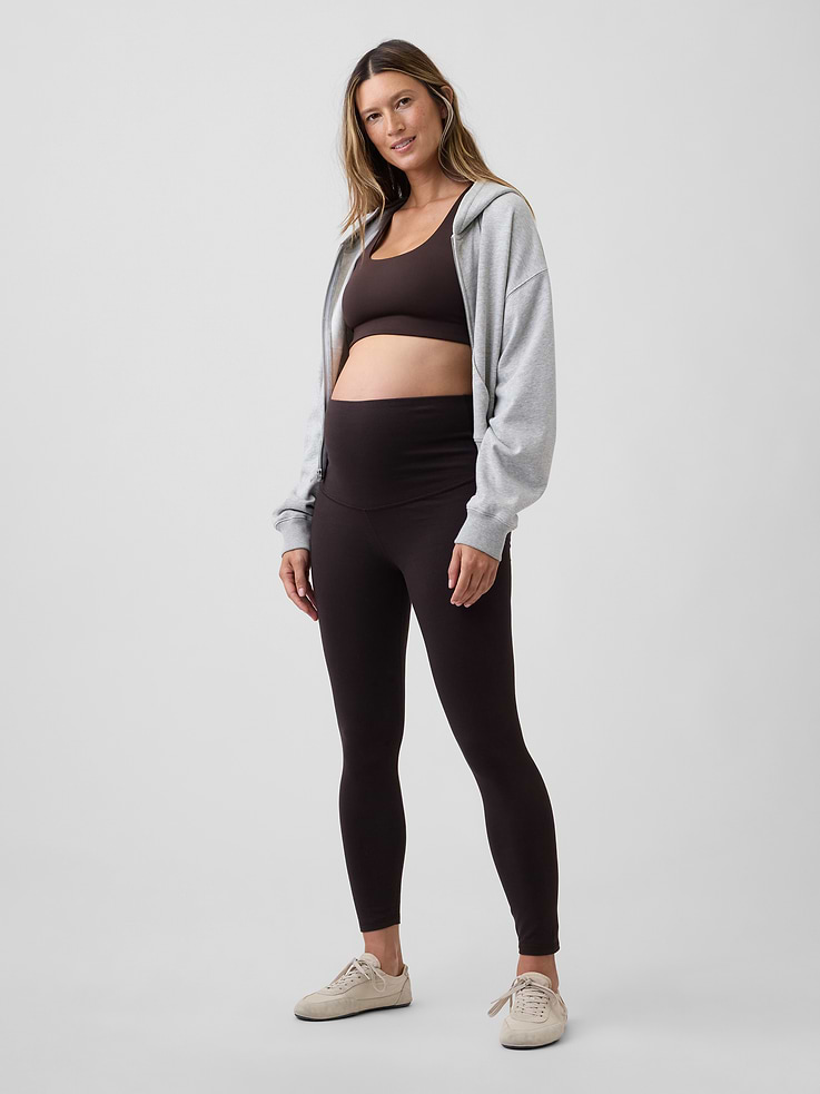 Image number 3 showing, Maternity Everyday Full Panel Leggings