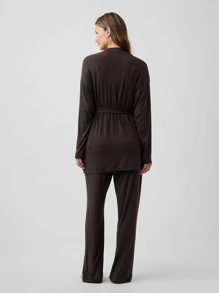 Image number 2 showing, Maternity Softest Modal 3-Piece Set