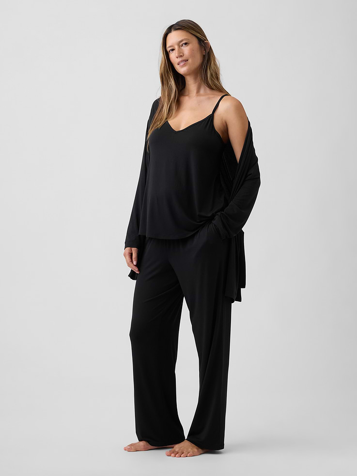 Image number 3 showing, Maternity Softest Modal 3-Piece Set