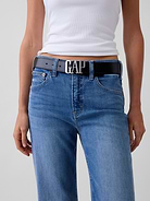 Image number 5 showing, 100% Leather Logo Belt