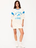 Image number 1 showing, Detroit Lions Oversized Mini Football Dress for Women